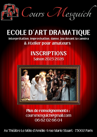 Affiche inscription 25-26 CM